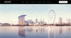 Desktop Screenshot of esourceit.com